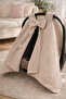100% Cotton Brown Waffle Pike Seasonal Stroller Cover - 4