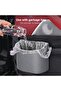 Car Door Trash Bin Organizer Storage Box – PU Leather Car Door Pocket Organizer, Trash Bin Contain - 6