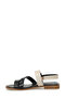 325060.Z Black Women's Flat Sandals - 3