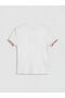 Embroidered Girls' Ribbed T-Shirt and Skirt - 5