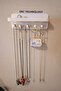 Wall Mounted Jewelry Organizer with Shelves Necklace Bracelet Hanger Ring Stand Stylish Organizer - 2