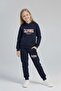 Armikids 4-Piece Girls' Hooded Printed Tracksuit Set - 6