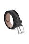 Magnetic Wallet and Belt Men's Combination Set Mink Black Color M-04-V - 6