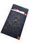 Felt Tablet Case and File Carrying Bag - Minimalist Design with Button Closure - 6