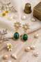 Feyz Emerald Star Earrings - 5