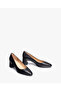 SQUARE TOE PUMP IN BLACK - 4