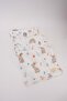 Muslin Baby Blanket 110X110Cm Rabbit Pattern Organic Cotton Baby Shower Gift - 4