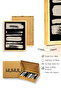 Natural Wood Framed Abstract Brush Strokes Patterned Painting - Pastel |   Huhu1066 - 3
