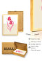 Natural Wood Framed Abstract Painting I Huhu1593 - Single Painting Natural Wood Frame - 3