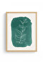 Natural Wood Framed Abstract Painting I Huhu1442 - Single Painting Natural Wood Frame - 2