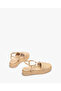 SANDAL WITH PLAITED BLOCK - 4