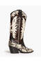 UNDER KNEE DESIGNED TEXAS BOOTS - 6