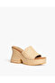 BRAIDED SANDAL IN BEIGE - 3
