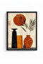 Black Wooden Framed Abstract Painting I Huhu1250 - Single Painting Black Frame - 2