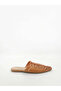 BRAIDED MULE IN HAVANE
