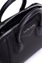 MEDIUM DOUBLE HANDLE BAG IN BLACK - 2