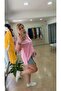 Şeker Pembe Oversize Poplin Gömlek