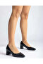 SQUARE TOE PUMP IN BLACK - 2