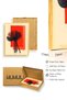 Natural Wood Framed Abstract Painting I Huhu1227 - Single Painting Natural Wood Frame - 3