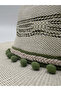 STRAW HAT WITH BELT DETAIL - 3
