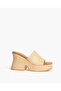 BRAIDED SANDAL IN BEIGE
