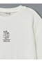 Lcw Kids Ecru Crew Neck Boy T-Shirt - 2