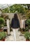 Women's Oversize Viscose Shirt with Ruffle Detail - 3