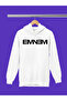Eminem Printed Cotton Long Sleeved 3-Yarn Hooded Rapper Sweatshirt - 2