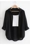 3-Piece Red, Brown, and Black Oversize Linen and 100% Cotton Single-Pocket Comfortable Shirts - 4