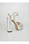 LAMINATED LEATHER PLATFORM SANDAL - 2