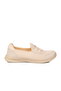 Beige Mesh Lightweight Flexible Easy-To-Wear Women's Casual Shoes 575 g - 3