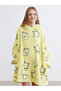 Esvab • Modern & Distinctive Hooded Loose Fit Women's Plush Pajama Top