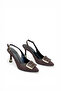 Women's Metal Buckle Detailed Medium Heel Stiletto - 2