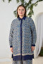 Navy Blue Garni Patterned Tunic - 3