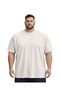 تي شيرت رجالي كبير الحجم بأكمام قصيرة من Kemik Basic مقاسات 3XL-4XL-5XL-6XL-7XL-8XL