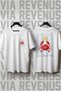 La Dolce Vita Crab Printed Crew Neck Loose Fit 100% Cotton Unisex Tshirt