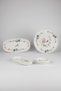 6-Person 14-Piece Toledo Porcelain Breakfast Set Ornis İpek – Stylish Breakfast Set