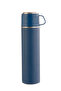 Luxury Steel Thermos Set with 3 Cups - 500 ml Vacuum Insulated Anthracite Thermos Set - 5