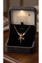 316 L Steel Necklace, Anti-Tarnish, Anti-Allergic, with Female Figure (2 Years Importer Guarantee) - 2