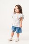 Baby Girl Summer Polka Dot T-Shirt Shorts 2-Piece Set - 6