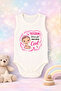 Baby Bodysuit with Funny Texts and Cool Baby Prints, 100% Cotton Strap Bodysuit (Newborn & Baby) - 3