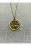 Steel Gold Tree of Life Chain Necklace - 3