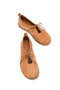 Nova Diva Orthopedic Women's Flat Shoes 001295 Tan Suede - 3