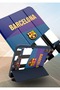 Cat-Cot FC Barcelona Case for iPad 10th Gen 10.9" - Smart Folio Cover with Pencil Slot & Auto Wake