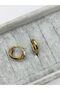 Steel Mix Hoop Earrings - 5