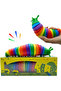 Snail Fidget Toy - Stress Relief Toy with 360° Rotating Discs, Colorful Design, - 2