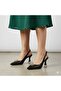 (Meral) Women's Closed-Toe Heeled Shoes Black - 5