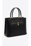 Women's Faux Leather Hand and Shoulder Bag - 2