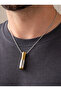 316L Stainless Steel Openable Capsule Necklace – Gold Color Unisex Cylinder Necklace 60 cm Chain - 4