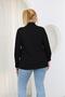 Plus Size Shirt with Lace Collar Detail - 6